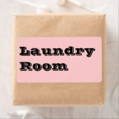 Wasruimte Verhuislabels in Roze Etiket (Insitu)