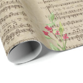 Wassail-kerstkarolscript Cadeaupapier (Rol Hoek)