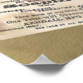 wasschaal afdrukken poster (Hoek)