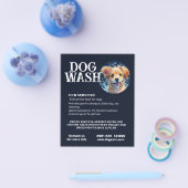 wassen met hondenbezem flyer (Enkel)