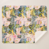 Wasserblumen  sherpa deken (Voorkant (horizontaal))