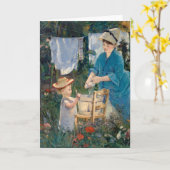 Wasserij | Édouard Manet Kaart (Gele Bloem)