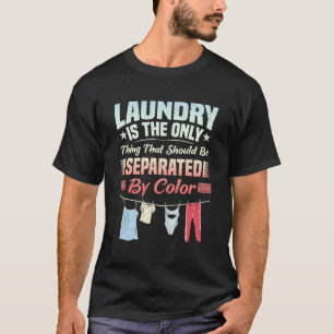 Wasserij Gescheiden door Kleur Anti-Racisme T-Shir T-shirt