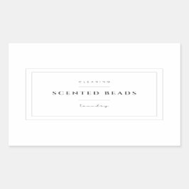 Wasserij Geurende Kralen Label Stickers