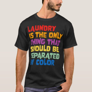 Wasserij is de enige die moet worden gescheiden do t-shirt