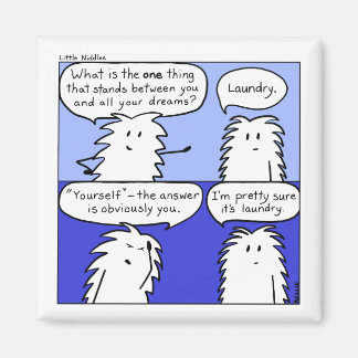 Wasserij Kleine Niddles Comic Magnet Magneet