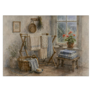 Wasserij van het Regenachtige Dag Huisje Snijplank