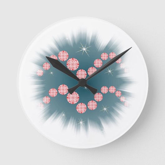 Wassermann 21. Januar bis 18. Februar Uhr Ronde Klok (Voorkant)