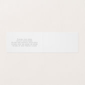 Wasservice visitekaartje kiosk kaarthouder (Binnenkant ongevouwen)