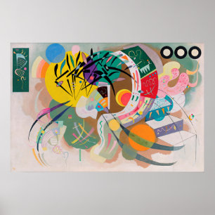 WASSIEEL KANDINSKY - Dominante curve Poster
