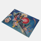 WASSIEEL KANDINSKY - in blauw Deurmat (Schuin)