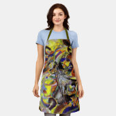 Wassily Kandinsky Abstract Artwork Schort (Gedragen)