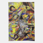 Wassily Kandinsky Abstract Artwork Theedoek (Verticaal)