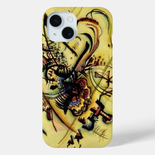 Wassily Kandinsky Abstracte kunst Case-Mate iPhone Case (Achterkant)
