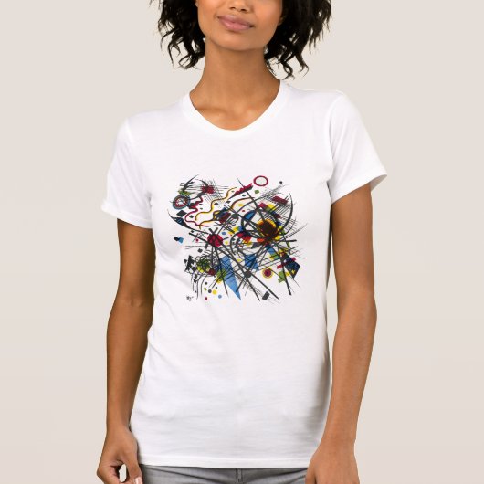 Wassily Kandinsky BellaCanvas Dames T-shirt (Voorkant)