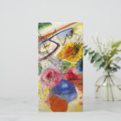 Wassily Kandinsky - Black Lines Feestdagenkaart (Staand voorkant)