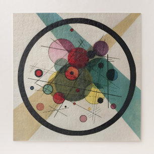Wassily Kandinsky cirkelt in een cirkel Legpuzzel