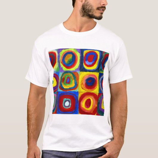 Wassily Kandinsky Color Study T-shirt (Voorkant)