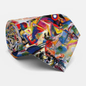 Wassily Kandinsky - Compositie 7 Abstract Stropdas (Opgerold)