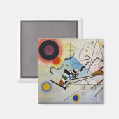 Wassily Kandinsky - Compositie 8 - Functionele kun Magneet (Voorkant / Achterkant)