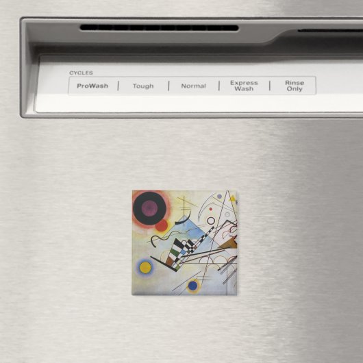 Wassily Kandinsky - Compositie 8 - Functionele kun Magneet (Insitu (Vaatwasser))