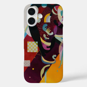 Wassily Kandinsky Compositie 9 Abstract schilderij iPhone 16 Hoesje