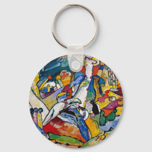 Wassily Kandinsky - Compositie II Abstracte Kunst Sleutelhanger