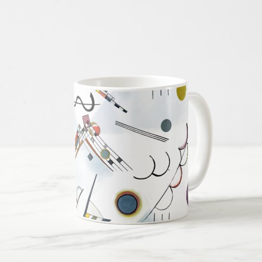 Wassily Kandinsky Composition Mug Abstrait (Devant droit)