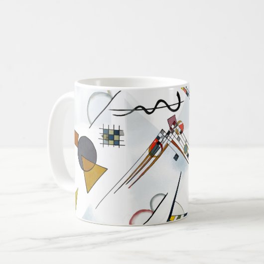 Wassily Kandinsky Composition Mug Abstrait (Devant gauche)