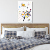 Wassily Kandinsky Delicate Tension Canvas Afdruk (Insitu (Slaapkamer))