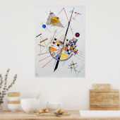 Wassily Kandinsky Delicate Tension Poster (Keuken)