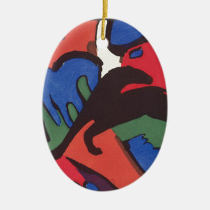 Wassily Kandinsky Franz Marc Blue Rider Painting Keramisch Ornament