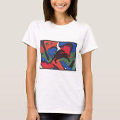 Wassily Kandinsky Franz Marc Blue Rider Painting T-shirt (Voorkant)