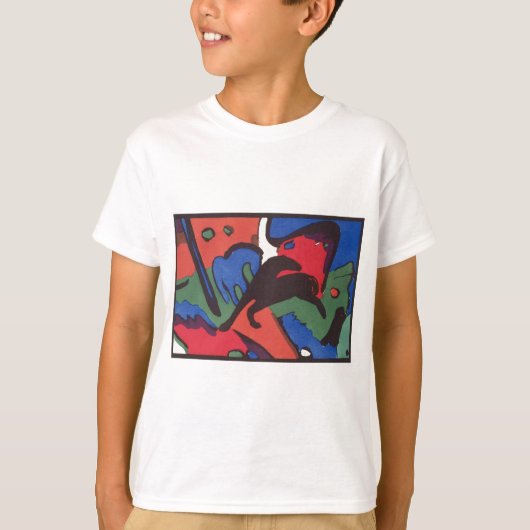 Wassily Kandinsky Franz Marc Blue Rider Painting T-shirt (Voorkant)