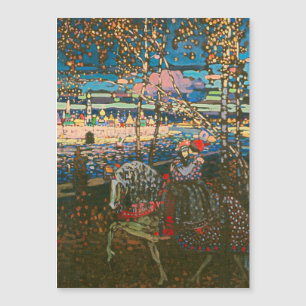 Wassily Kandinsky Het rijdende paar Russische kuns