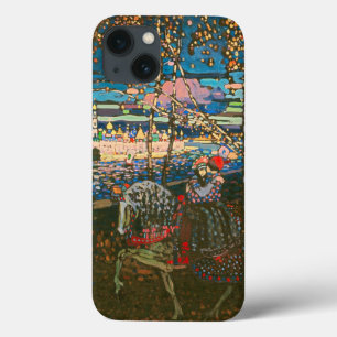 Wassily Kandinsky Het rijdende paar Russische kuns iPhone 13 Hoesje