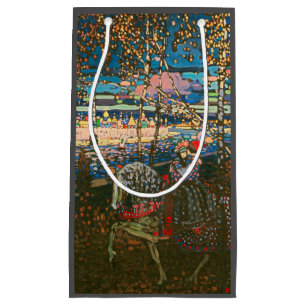 Wassily Kandinsky Het rijdende paar Russische kuns Klein Cadeauzakje