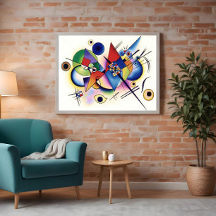 Wassily Kandinsky houdt van kunst Poster