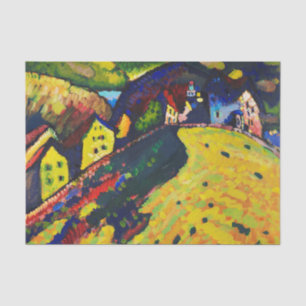 Wassily Kandinsky Houses in Murnau. Expressionisme Tissuepapier