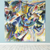 Wassily Kandinsky - Impression Canvas Print (Insitu (Plancher de Bois))