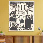 Wassily Kandinsky - Klänge Canvas Afdruk (Insitu (Woonkamer))