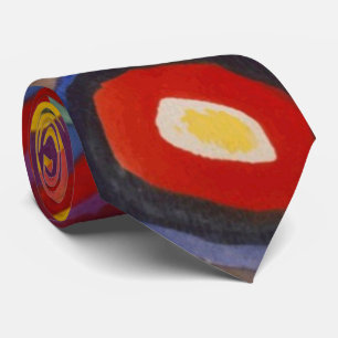 Wassily Kandinsky Kleurenstudie van vierkantjes ci Stropdas