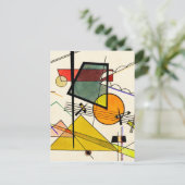 Wassily Kandinsky - Melodisch Briefkaart (Staand voorkant)