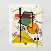 Wassily Kandinsky - Melodisch Briefkaart (Voorkant / Achterkant)