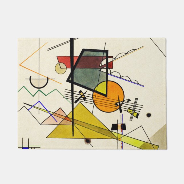 Wassily Kandinsky - Melodisch Deurmat (Voorkant)