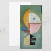 Wassily Kandinsky - naar boven Feestdagenkaart (Voorkant / Achterkant)