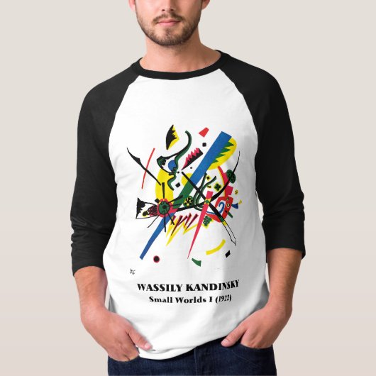 Wassily Kandinsky Ringer T-shirt (Voorkant)
