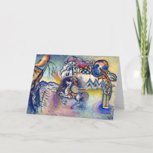 Wassily Kandinsky - Saint George & The Horsperma Kaart