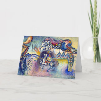 Wassily Kandinsky - Saint George & The Horsperma Kaart