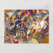 Wassily Kandinsky - Samenstelling 7 Abstracte kuns Briefkaart (Voorkant)